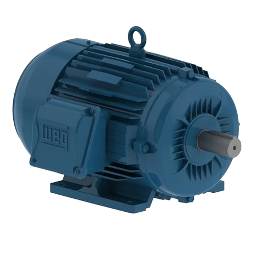 WEG Electric Corp 00518ET3E184T-W22 5HP 1800RPM 230/460V 3Ph Cast Iron Motor
