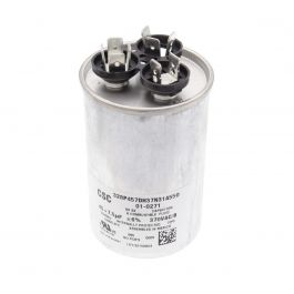 Nordyne 01-0271 Round Capacitor 45/7.5 MFD 370V