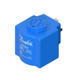 Danfoss 042N7408 Solenoid Coil W/Din Spade 10W 24V