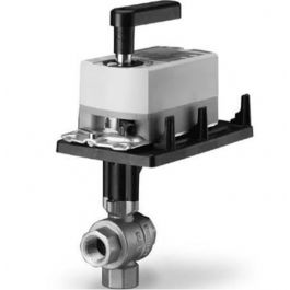 Siemens Building Technology 171E-10326 1.5" N/O 2-Way 2-Position Ball Valve Assembly SR 160Cv