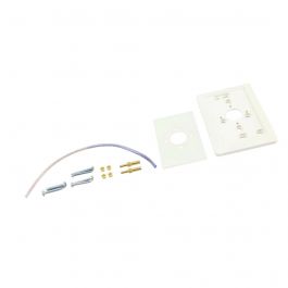 Schneider Electric (Barber Colman) 22-023 White Wall Plate Conversion Kit 2" X 4"