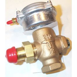 Siemens 257-02043 1/2" 2-Way Valve Assembly 3-8 PSI AFxUM 4.0Cv