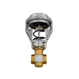 Siemens Building Technology 268-03000 1/2" 2-Way Pneumatic Actuator Valve Assembly S/S FEM x FEM 1.0Cv