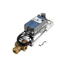 Siemens Building Technology 298-03202 3/4" 3-Way Mixing Valve Bronze Body S/R 6.3Cv 24V