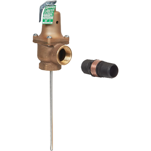 Watts F121450 LF140S-3-1-125# Lead-Free Safety Relief Valve 1″ 125 PSI 2.61M BTU