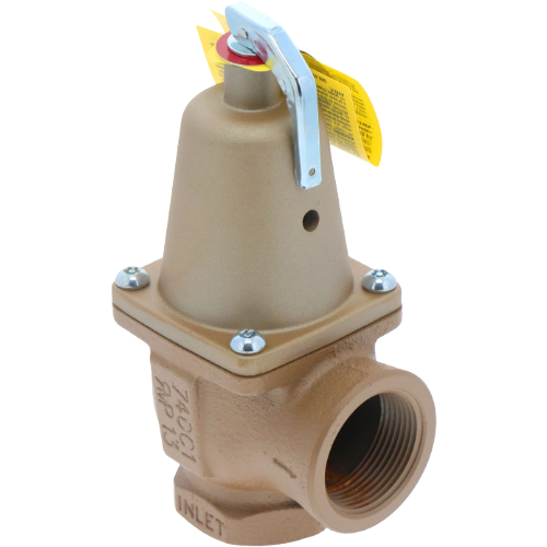 Watts F382570 740-1-30# Boiler Pressure Relief Valve, 1,300,000 BTU