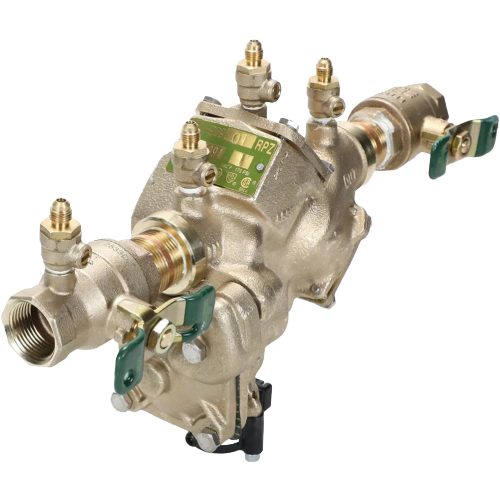 Watts F391009 LF909-QT-FS 1″ Lead-Free RPZ Backflow Preventer Assembly