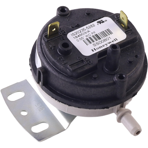 Utica-Dunkirk SS00801 0.55″wc, 1/4″ Barbed, SPST Pressure Switch