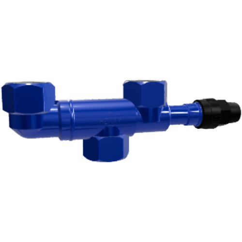 Henry Technologies 8021TH 1/2″ FPT Steel Three Way Valve