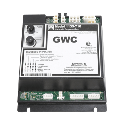 Weil McLain 381-330-017WT IBC LP Gas Boiler Control