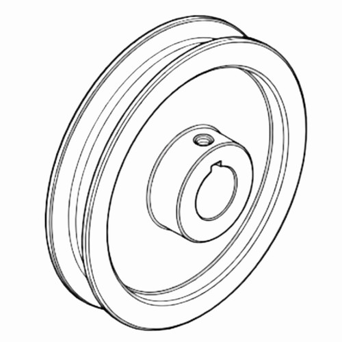HYDRO GEAR 52915 PULLEY 4.75 (ORIGINAL OEM)