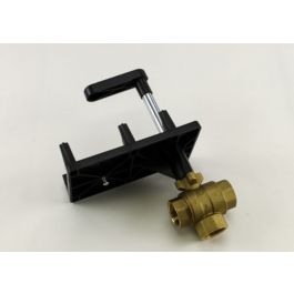 Siemens 599-10358 3/4" Ball Valve 3W 6.3 Cv