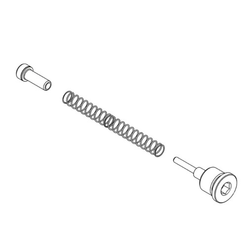 HYDRO GEAR 70836 KIT SHOCK VALVE 160 BAR BLANK (ORIGINAL OEM)