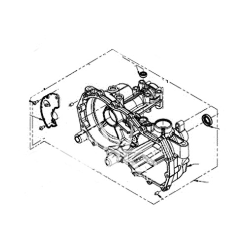 HYDRO GEAR 71030L KIT MAIN HOUSING LEFT HAND (ORIGINAL OEM)