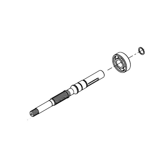HYDRO GEAR 71251 KIT PUMP SHAFT 15MM TAPERED KE (ORIGINAL OEM)