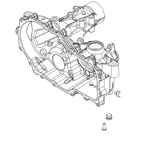 HYDRO GEAR 71985 KIT MAIN HOUSING LEFT HAND CHARGE (ORIGINAL OEM)