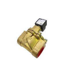 Parker Fluid Control 73218BN4UN00N0D1D2 2-Way Solenoid Valve N/C 1/2" NPT Water/Air/Oil 120V