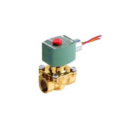 Asco 8210A107 1/2" Normally Closed Solenoid Valve 5-175 PSI H20