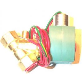 ASCO 8210G15-24VDC Normally Closed Solenoid Valve 1/2" Air 5-40 PSI Water 1-40 PSI Brass 24VDC