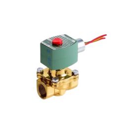 ASCO 8210G2-240V 1/2" N/C Solenoid Valve 5-150 PSI Water/5-200 PSI Air 240V