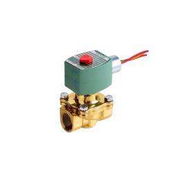 ASCO 8210G2-24VDC 1/2" N/C Solenoid Valve 5-100 PSI Water/Oil 24 VDC