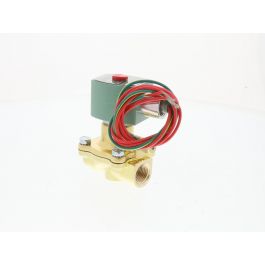 ASCO 8210G2-MO 1/2" Solenoid Valve W/Manual Opener 120V