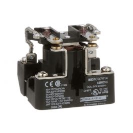 Schneider Electric (Square D) 8501CO7V14 DPST Relay Type C 30 AMP 24V