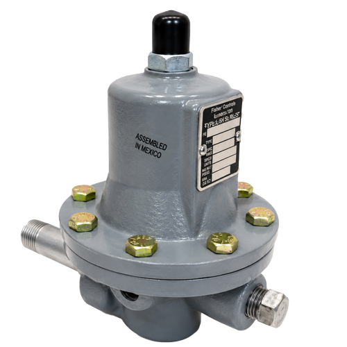 Fisher 92B-1-1/2-5-15 92B 1-1/2″ NPT Cast Iron Gas Regulator 5-15 PSI