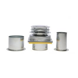 Williams Comfort Products 9802 9" Vent Cap & Tube Assembly
