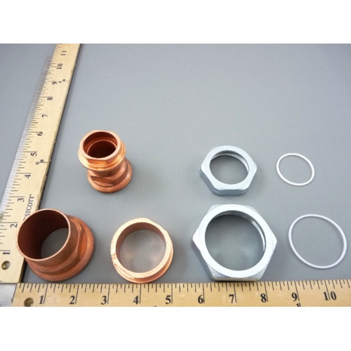 Danfoss 7765028 Set of Brazed Rotolock Adapters