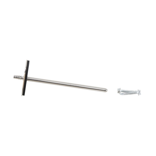 Dwyer A-489 Static Pressure Tip, 4″ Straight with Mounting Flange