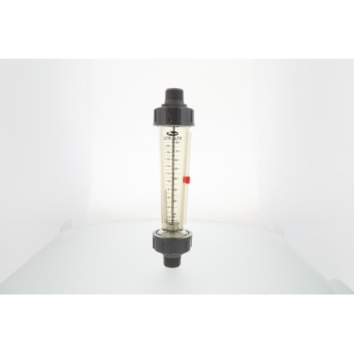Dwyer LFME-13-F2 Polycarbonate Flowmeter, 2–20 GPM Water, 1″ Male NPT, SS Float