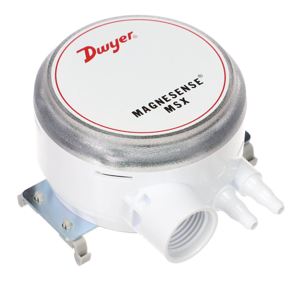 Dwyer MSX-N12-IN-WO 5″ WC / 1250 Pa Differential Pressure Transmitter