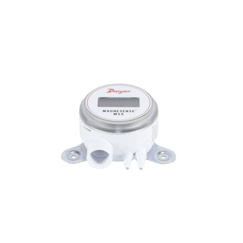 Dwyer MSX-W20-IN-LCD ±0.1/0.25/0.5 In. W.C. Differential Pressure Transmitter, 4-20mA, LCD