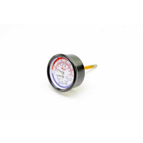 Dwyer TRI-200-50 Tridicator Gage, 0–200 PSI, 1/2″ NPT Center Back Mount