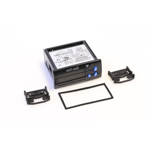Dwyer TSS2-2100 Dual Stage Temperature Switch, 115 VAC, 2 Relays, Red Display