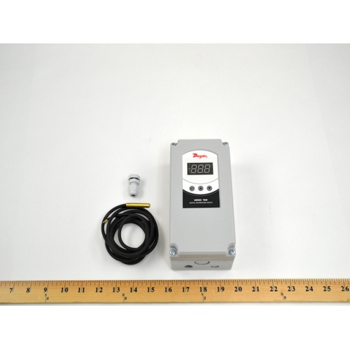 Dwyer TSW-250 Weatherproof Dual Stage Digital Temperature Switch, 90-255 Vac