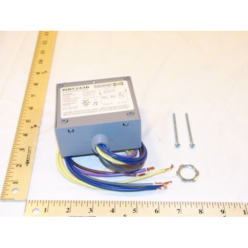 Functional Devices RIBT243B 24VAC/DC 20A Relay, 2SPST + 1SPDT