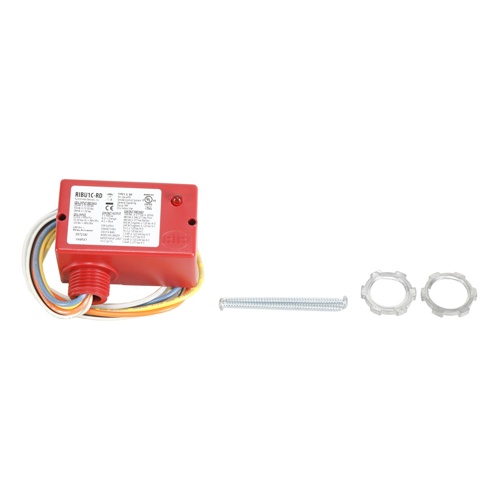 Functional Devices RIBU1C-RD SPDT 10-30VAC/DC/120V 10A Enclosed Relay