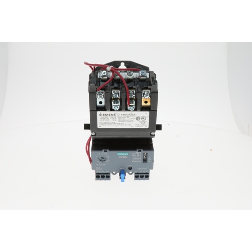 Siemens 14DUD32AC Heavy Duty Motor Starter, NEMA Size 1, Three Phase, 220-480V