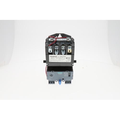 Siemens 14DUD32AF Heavy Duty Motor Starter, 120V Coil, NEMA 1, 3-Pole