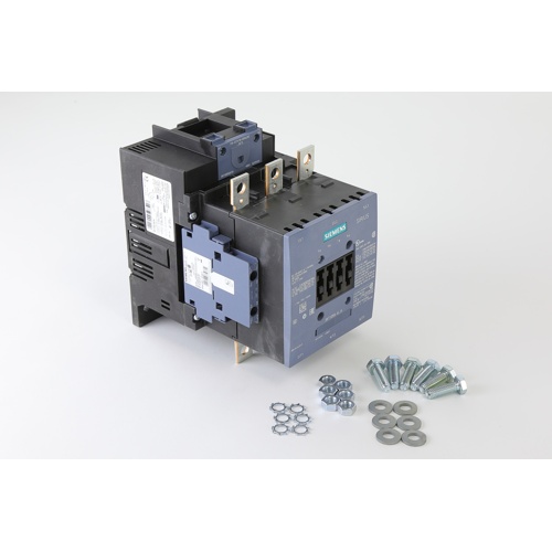 Siemens 3RT1056-6AF36 IEC Contactor, 120V AC/DC Coil, 3-Pole, 185A, S6