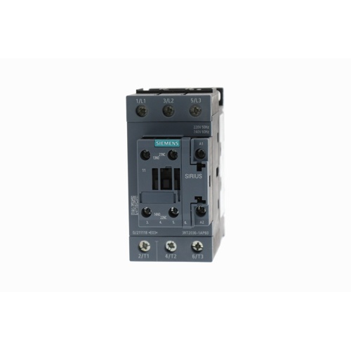 Siemens 3RT2036-1AP60 3-Pole 240V 3-Phase 50A Contactor