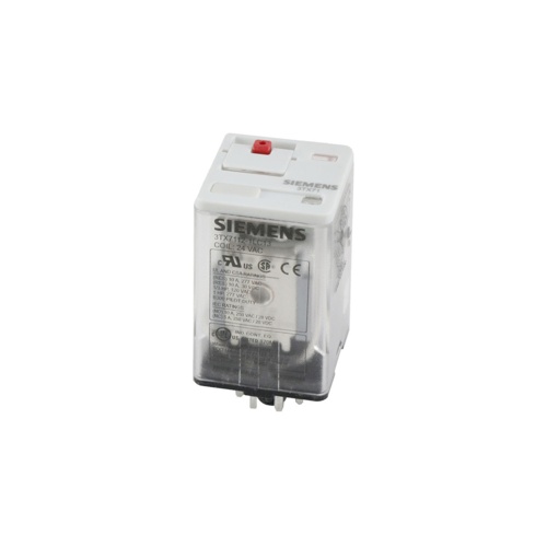 Siemens 3TX7112-1LC13 24V DPDT 12A 8-Pin General Purpose Relay
