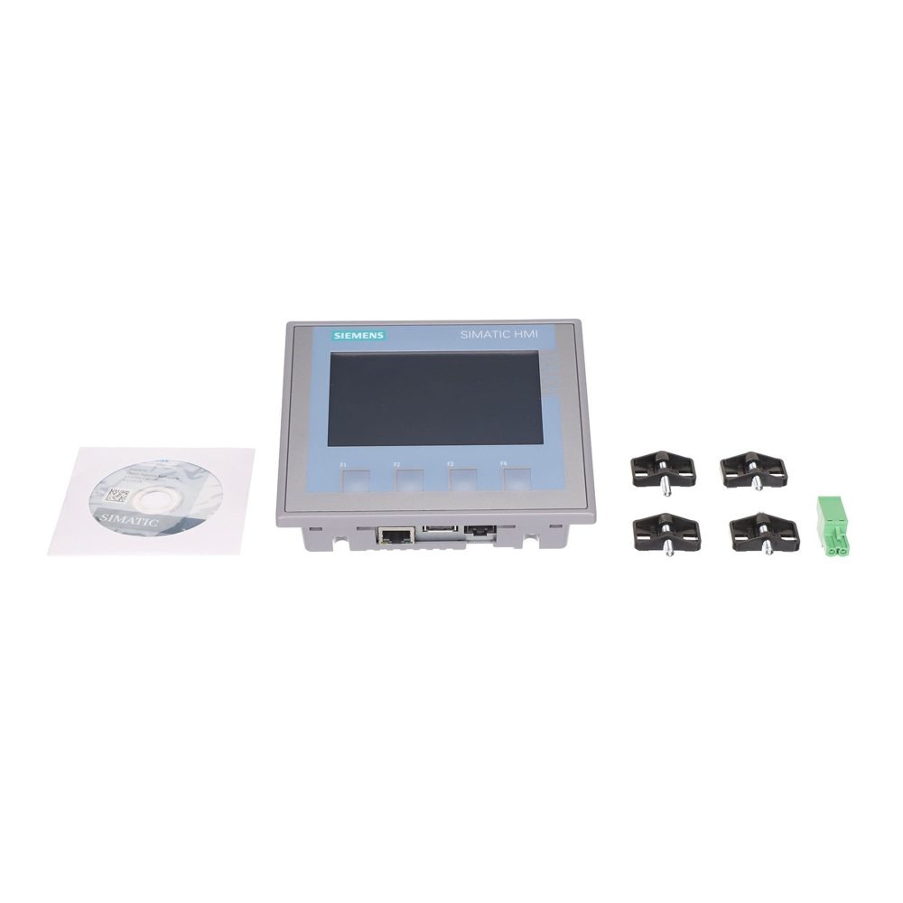 Siemens 6AV21232DB030AX0 SIMATIC HMI KTP400 Basic 4″ TFT Display