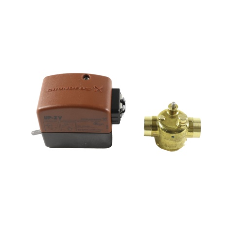 Grundfos 97627419 3/4″ SWT 24V Hydronic Zone Valve with Switch