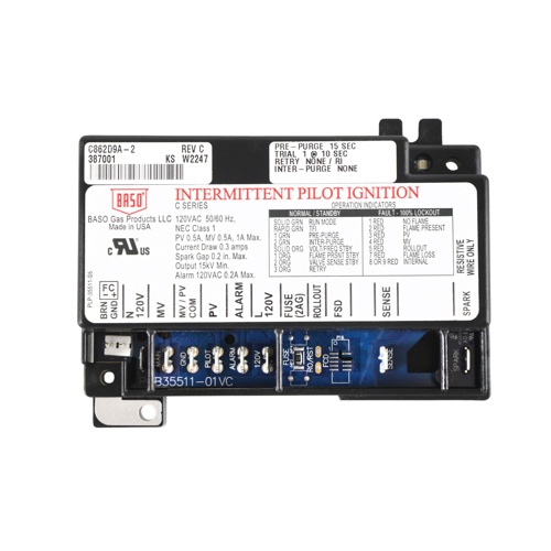 Greenheck 387001 Ignition Control 120V
