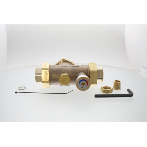 Resideo MX128LF 1-1/4″ Lead-Free Thermostatic Mixing Valve 110-150°F