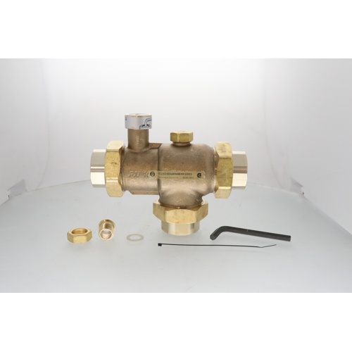 Resideo MX129LF 1-1/2″ NPTM Thermostatic Mixing Valve 110-150°F 13.5Cv LF