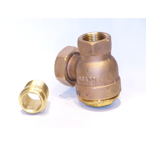 Hoffman Specialty 402005 1″ NPT Angle 125 PSI Thermostatic Steam Trap 9C-A-4-125